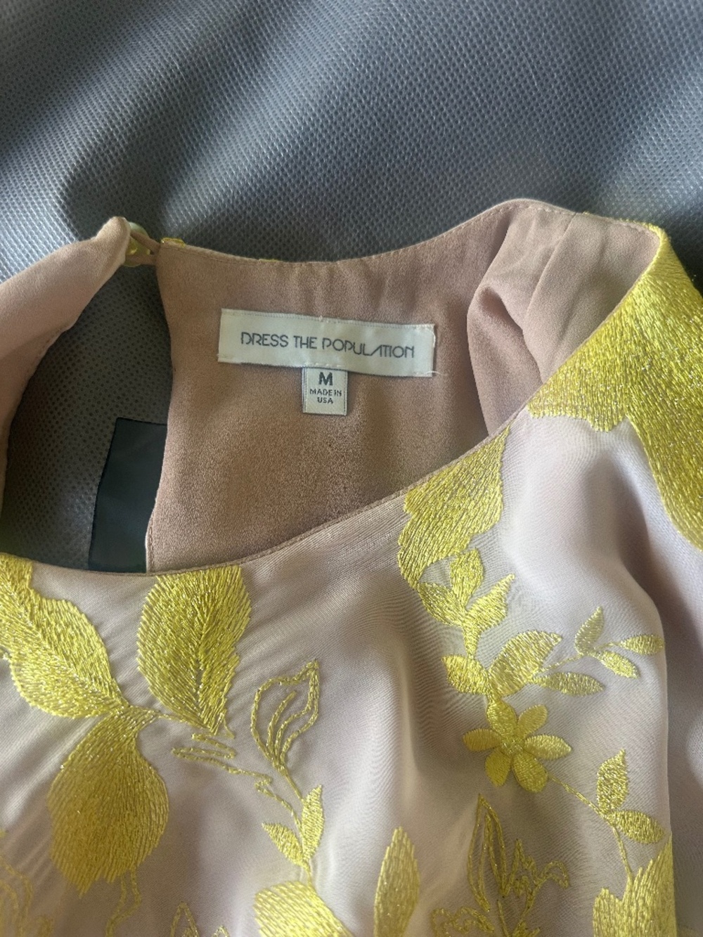 Dress the population mini dress
